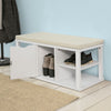 SoBuy Panca scarpiera 94x40x45cm FSR52-W