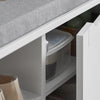 SoBuy Panca scarpiera 90x30x45cm FSR84-W