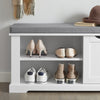 SoBuy Panca scarpiera 90x30x45cm FSR84-W