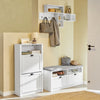 SoBuy Scarpiera 60x24x110cm FSR87-K-W