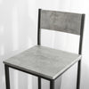 SoBuy 2 x Sgabello con schienale 38x40x95cm FST53-HGX2
