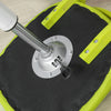 SoBuy Sedia girevoli per scrivania sedia cameretta verde altezza 46-58cm FST64-GR