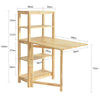 SoBuy Tavolo pieghevole 60x98x126cm FWT70-N