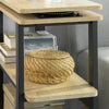 SoBuy Tavolino consolle con ruote 133x69x30cm FWT83-N