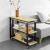 SoBuy Tavolino consolle con ruote 133x69x30cm FWT83-N
