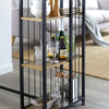 SoBuy Tavolo bancone da bar 115x50x107cm FWT84-PF