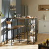SoBuy Tavolo bancone da bar 115x50x107cm FWT84-PF