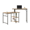 SoBuy Swivel desk with wheels 172x47x100cm FWT93-F