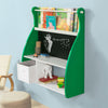 SoBuy Libreria a parete con tavolo 86x25x90cm KMB09-GR
