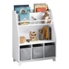 SoBuy Libreria per bambini con vani 63x28x80cm KMB34-W
