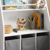 SoBuy Libreria per bambini con vani 63x28x80cm KMB34-W