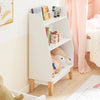 SoBuy Libreria scaffale per bambini 60x25x80cm KMB47-W
