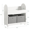 SoBuy Libreria con ruote per bambini 70x40x78cm KMB53-W