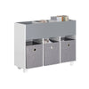 SoBuy Libreria con ruote per bambini 80x30x63cm KMB61-HG