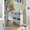 SoBuy Libreria con ruote per bambini 80x30x63cm KMB61-HG