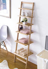 SoBuy Scaffale a scala in abete 41x30x165cm FRG161-N