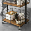 SoBuy Space-saving trolley 38x26x97cm NSR06-N