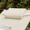 SoBuy Sedia sdraio con cuscino 56x165x67cm OGS38-W