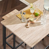 SoBuy Tavolo con 4 sgabelli 100x60x87cm OGT11-N