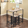 SoBuy Tavolo con 4 sgabelli 100x60x87cm OGT11-N
