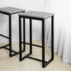 SoBuy Tavolo con 4 sgabelli 100x60x93cm OGT15-HG