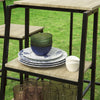 SoBuy Tavolo con 2 sedie 110x45x100cm OGT16-N