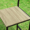 SoBuy Tavolo con 2 sedie 110x45x100cm OGT16-N