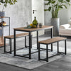 SoBuy Tavolo con 2 panche 110x58x74cm OGT25-N