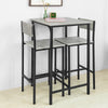 SoBuy Tavolo con 2 sedie 60x60x97cm OGT27-HG