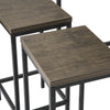 SoBuy Tavolo con 2 sgabelli 121x46x97cm OGT30-N