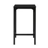 SoBuy Tavolino in metallo e vetro 60x60x100cm OGT38-SCH