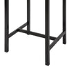 SoBuy Tavolino in metallo e vetro 60x60x100cm OGT38-SCH