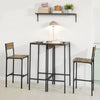 SoBuy Tavolo con 2 sedie 80x60x101cm OGT42-F