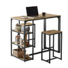 SoBuy Tavolo con 2 sgabelli 110x61x97cm OGT43-F