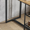 SoBuy Tavolo con 2 sgabelli 110x61x97cm OGT43-F