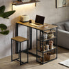 SoBuy Tavolo con 2 sgabelli 110x61x97cm OGT43-F