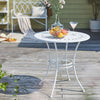 SoBuy Tavolino da giardino in metallo ?70xA72cm OGT46-W