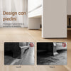SoBuy FRG258-II-E-W, Comodino con 4-in-1 stazione di ricarica e 2 cassetti, 45x38x55,5 cm | Piccolo tavolino da letto salvaspazio per adulti e adolescenti, Bianco, per camera da letto e soggiorno