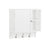 SoBuy Armadietto pensile con ganci 60x30x60cm BZR103-W