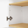 SoBuy BZR241-E-W Mobile Colonna Bagno con 3 Ante e Cassetto, Presa Elettrica, Bianco - immagine 5/12