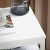 SoBuy Comodino piccolo camera da letto Tavolino da divano Bianco 35x40x60.5cm FBT117-W