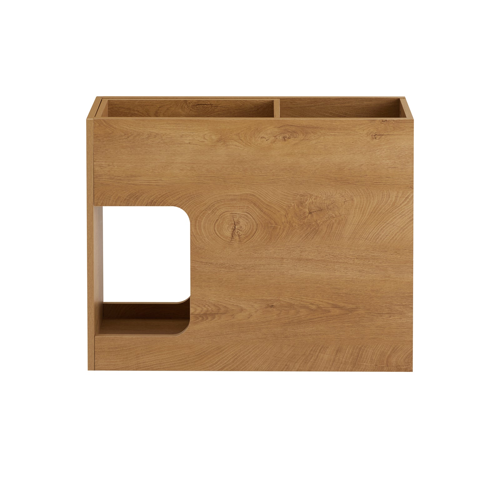 Comodino Bianco Con Cassetto - 45x30x69cm Per Divano