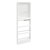 SoBuy FHK39-W Appendiabiti e Scarpiera da Terra Salvaspazio (immagine 1/12)