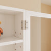 SoBuy FSB113-H-W Vetrinetta Sospesa con Ante a Battente, Bianco - immagine 6/12