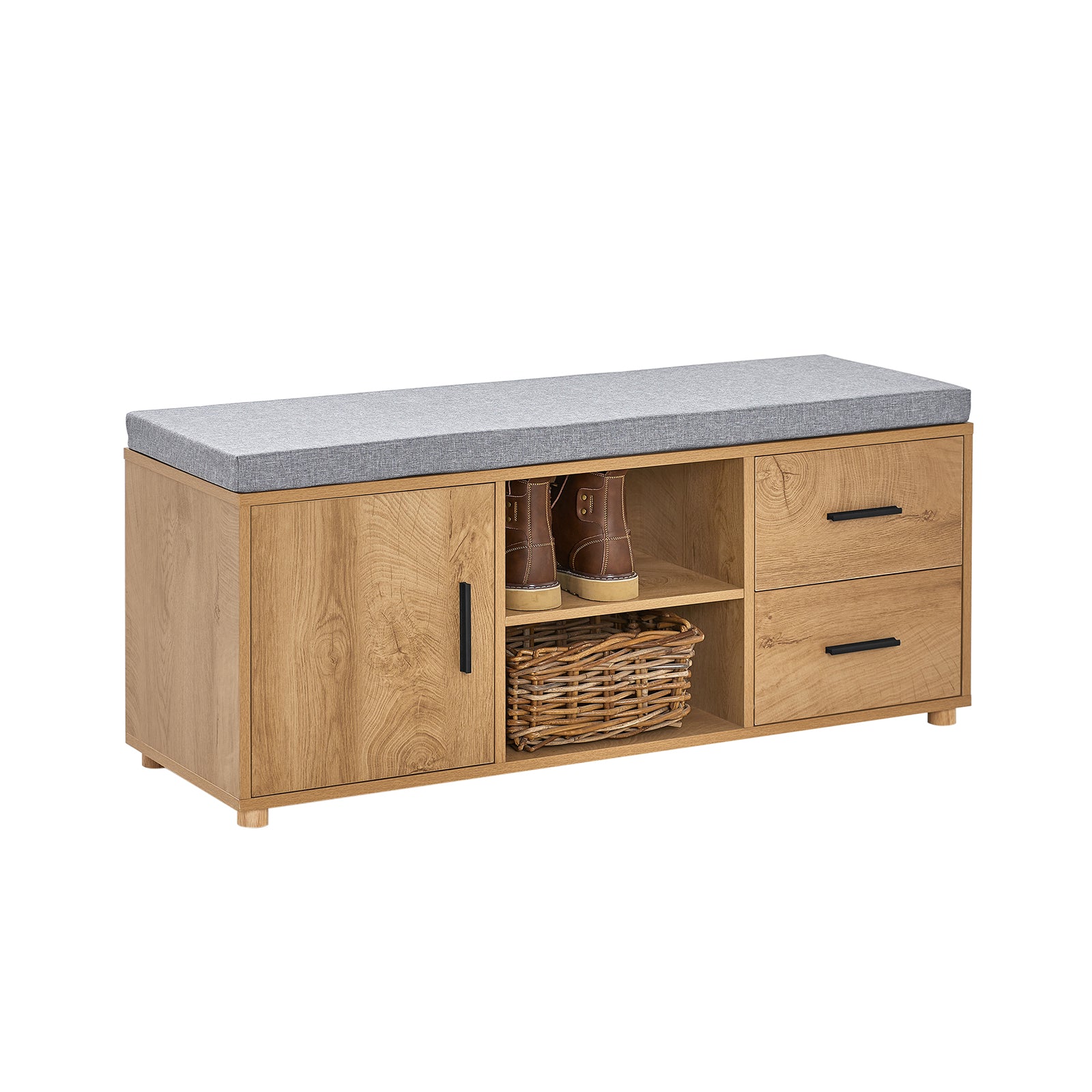 SoBuy, Credenza Soggiorno, Vetrina Soggiorno, Credenza con ante  scorrevoli, Mobile da ingresso, Scarpiera