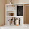 SoBuy FWT114-E-W Set Mobile lavabo con specchio Bianco con 5 cassetti (immagine 11/12)