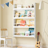 SoBuy Platzsparendes Bücherregal für Kinder 80x12x118cm KMB08-W