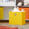 SoBuy Libreria per bambini con 2 scatole Scaffale portaoggetti per bambini Mobili per camerette per bambini Bianco 60x25x110 cm KMB69-W