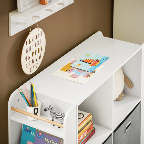 Libreria scaffale per bambini 100x35x80cm KMB85-W