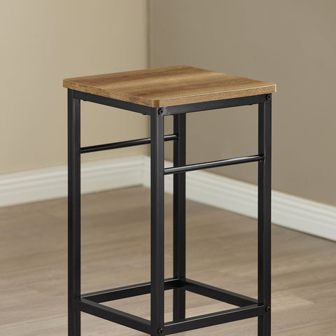 Собуи маса и столове с висока маса дървена кухненска маса с 2 стола OGT10-PF